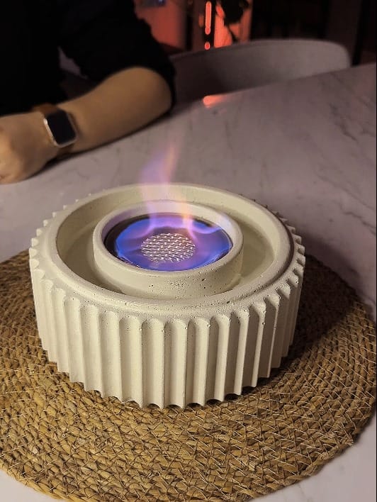 Bohem Bioethanol Masaüstü Beton Şömine
