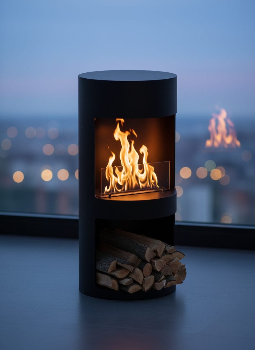 CaskFire Taşınabilir Bioethanol Şömine
