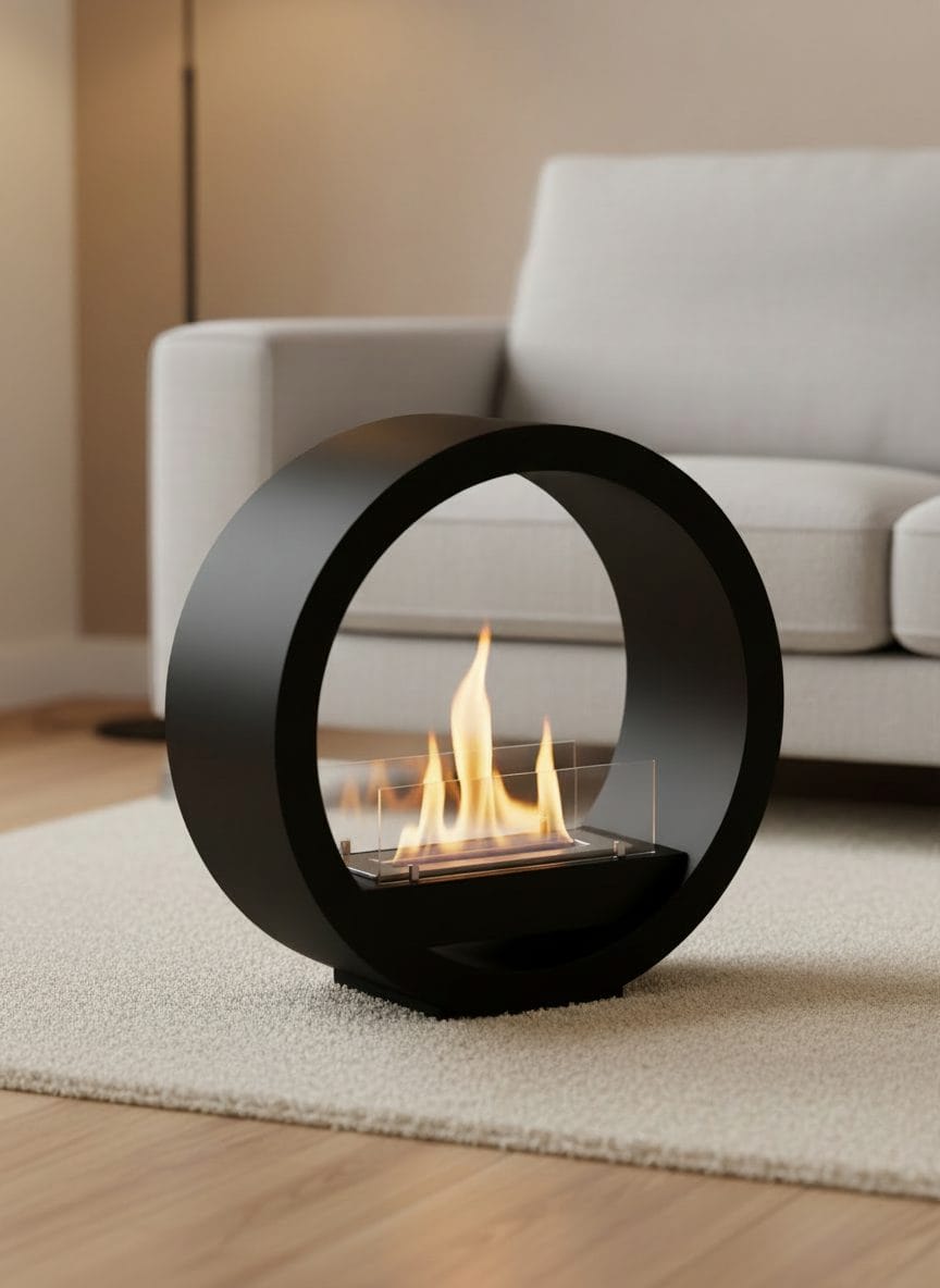 LunaFire Taşınabilir Bioethanol Şömine
