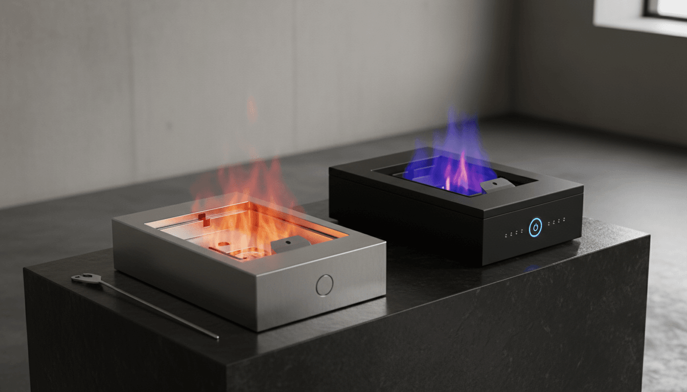 Bioethanol Şömine Haznesi Özel Projeler İçin Özel Ölçü ve Gömme Bioethanol Burner Çözümleri